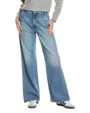 MOTHER The Sk8Er Prep Sneak Are We There Yet Wide Leg Jean