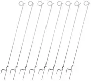 New 20x Tread in Pigtail Steel Post Posts Electric Fence Pig Tail Strip Graze