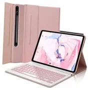 Keyboard Case for Samsung Galaxy Tab S7 FE/S8 Plus/S7 Plus 12.4 Inch, 7-Color