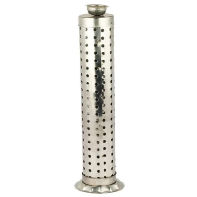 Agarbatti Stand Brass Safety Incense Stick Holder Pooja Kit With Ash Catcher