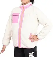 [PUMA] 628959 Fleece Lined Boa Blouson Outerwear, Thermal Hybrid Sherpa Jacket, Kids