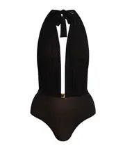 backless one-piece FR40 black