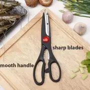 Functional stainless steel kitchen scissors domestic chicken bone cutter