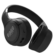 B28 Wireless Bluetooth Headphones Foldable Bass Wireless Headset with Microphone for Computer/Phones Support TF card (Black)