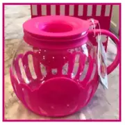 NIB Ecolution Micro-Pop 3 Quart FAMILY Size Microwave Popcorn Popper PiNK $40
