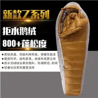 在飛比找樂天市場購物網優惠-黑冰Z系鵝絨睡袋Z400 Z700 Z1000超輕羽絨睡袋戶