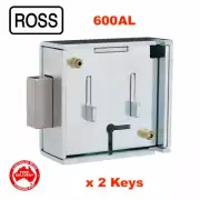 Keyed Safe Lock ROSS 6 Lever 600AL- Supplied With 2 Keys -Free Postage