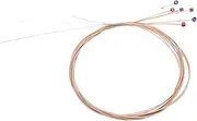 VICASKY 6 Pack Guitar Strings Metal Folk Acoustic for Electric Guitars Replacement Strings Set