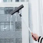 Window Glass Cleaning Tool Double Side Glass Cleaner Brush Wiper Double-sided