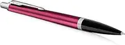 PARKER Urban Ballpoint Pen, Vibrant Magenta with Medium Point Blue Ink Refill (1931582)