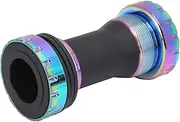 Bicycle Bottom Bracket Waterproof Aluminum Shaft Bushing Kit for Mountain Road Bike, Applicable for 68-73mm Bottom Bracket Width