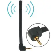 80MHz-108MHz 2dBi 3.5mm FM Radio Antenna for Card Speaker Mobile Phones NEW