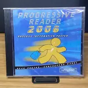 WordSmart Progressive Reader 2006 PC CD Process Information Faster New Sealed
