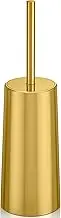 IXO Toilet Brush and Holder, Toilet Brush Stainless Steel, Toilet Bowl Brush for Bathroom Toilet-Ergonomic, Elegant,Durable (Gold), (071SSG1)