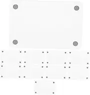 BESTOYARD Photo Frame 12pcs Acrylic Mini Frames for Refrigerator Cards Artwork Display