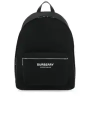 Burberry Econyl And Leather Backpack