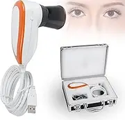 Iris Analysis Camera,5 Million Pixel High Resolution 2560 * 1920 Usb2.0 Interface Iriscope Diagnostic Eye Camera with HD 30x Iris Lens,Iris Magnifier Eye Iris Camera