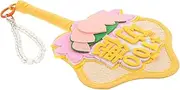 OSOLADY Hand Fan Portable Lightweight Woven Fan with Funny Words for Outdoor Cooling for Parties and Events Handheld Vintage Chinese Style for Fun Photos