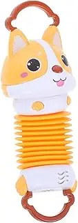 GOOHOCHY Boys and Girls Blow Accordion Instrument Educational Toy for Toddlers Fun Music Toy Cartoon Dog Appearance