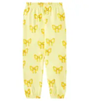 [Mini Rodini] Mini Rodini Bow cotton jersey sweatpants Y 10/11 yellow
