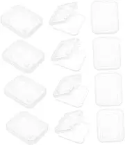 Angoily Single Slot Camera Case 20pcs Card Storage Holder Case for Memory Cards Retro Design