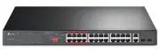 TP-Link TL-SL1226P 24-Port 10/100Mbps + 2-Port Gigabit Unmanaged PoE+ Switch
