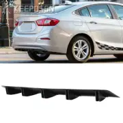 For Chevrolet Cruze LT Matte 32" Rear Bumper Spoiler Diffuser Lip Shark Fin Wing (for: Chevrolet)