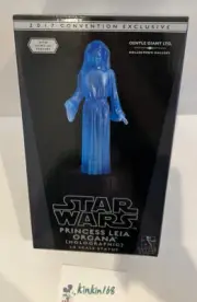 GENTLE GIANT STAR WARS PRINCESS LEIA ORGANA HOLOGRAPHIC 1/8 STATUE 2017 SDCC NEW