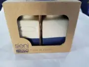 Sieni Embossed Fishie on a Dishie Salt And Pepper Shaker Set, Navy & White. NIB