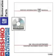 1989 Cadillac Deville Fleetwood Shop Service Repair Manual CD Engine Wiring (for: Cadillac)