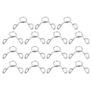 15 Pcs Fuel Line Hose Tubing Spring Clips 4.5mm Water Pipe Spring Clip Clamps
