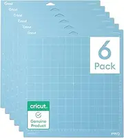 Cricut LightGrip Mat Pack (6 Count, 12in x 12in) - for Explore & Maker Machines - Ideal for Standard Paper, Light cardstock & More
