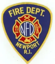 RHODE ISLAND RI NEWPORT FIRE DEPARTMENT NICE SHOULDER PATCH POLICE SHERIFF
