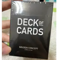 在飛比找蝦皮購物優惠-Deck of Cards | Golden Concept