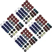 JECOMPRIS Sets Die Grinder Sanding Pads Roll Lock Discs Fine Grit Sandpaper Set for Versatile Use Pcs