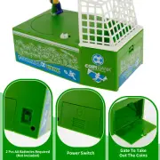 Piggy Bank Kids Money Box Funny Football Money Savings Box Battery Powered weYMS