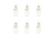 6x Dove 50ml Antiperspirant Roll On Deodorant w Coconut & Jasmine Flower Scent