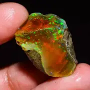 Ethiopian Opal Rough 100% Natural Gemstone Raw 24 Ct. 22x16x13 mm AQ-570