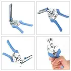 Wire Fencing Mesh Cage Hog Ring Plier Bird Chicken Hand Tools M Clips/Staples