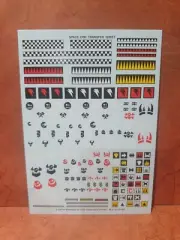 OOP Ork Transfers Decals Sheet. Warhammer 40K