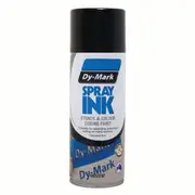 DYMARK 315g Spray Ink Black Stencil & Colour Coding Paint 39013501