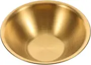 NOLITOY Stainless Steel Salad Bowl Fruit Serving Storage Container Picnic Accessory Ramekin Bowls Small Sauce Cups