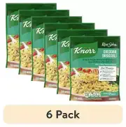Knorr No Artificial Flavors Cheddar Broccoli Parboiled Instant Rice 5.7oz 6pack