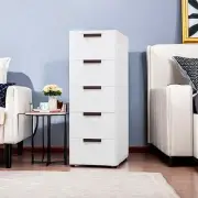 5 Drawers Chest Kitchen Dorm Storage Classroom 5 Drawer Rolling File Cabinet