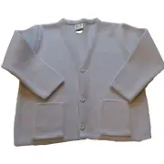 Artesania Granlei Little Boy Size 2 Light Blue Dressy Knit Sweater Cardigan