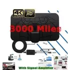 1080p Receiver DVB-T2 TV Antenna Car Antenna Indoor Digital Amplifier Booster
