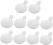 UPKOCH 10Pcs White Bubble Inserts for DIY Bubble Making Creative Family Activities and Travel Entertainment High Density Noise Maker for Relaxation