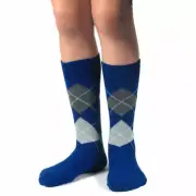 Junior's Groomsmen / Ring Bearer Wedding Argyle Dress Socks-MA029J
