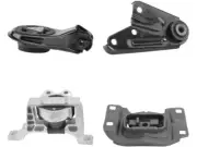 Engine Mount Kit For 2004-2009 Mazda 3 2.3L 4 Cyl Naturally Aspirated CP645JF (for: Mazda)