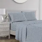 RT Designers Collection Dillon Organic Cotton Printed Sheet Set Multicolor
